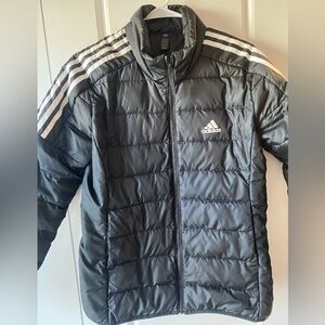 Adidas Women’s Black Puffer Jacket Down & Feather Filled Size Medium